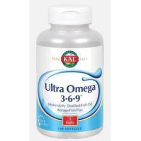 Solaray Ultra Omega 3 6 9 100 perlas