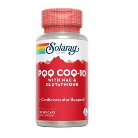 Solaray Pqq Coq10 30 cápsulas vegetales