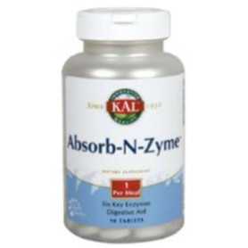 Solaray Absorb-n-zyme 90 comprimidos