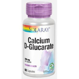 Solaray D-glucarate Calcium 200 mg. 60 cápsulas