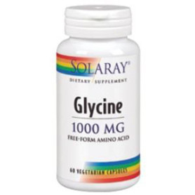 Solaray Glycine 1000 mg. 60 cápsulas vegetales
