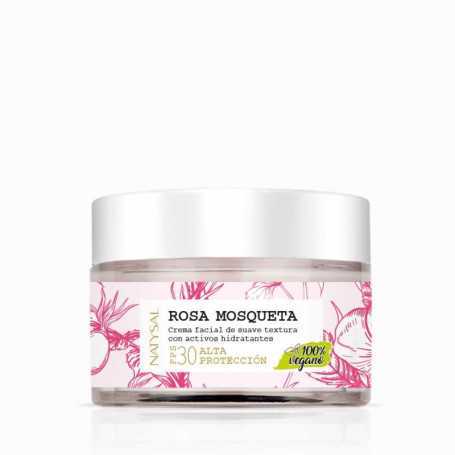 Crema Rosa Mosqueta - FPS 30 50 ml Tarro. NAtysal