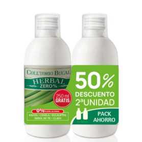 Pack 50% 2da. unidad Colutorio Herbal 500 ml. Natysal