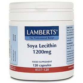 Lecitina de soja 1200mg 120 cáps.