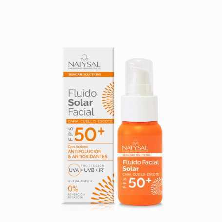 Fluido Solar Facial FPS 50+ 50ml. Natysal