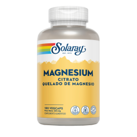 Solaray Magnesium Citrato 180 cápsulas