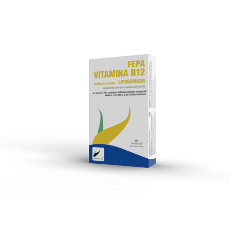 Fepa - Vitamina B12 Liposomada 40 cápsulas. Fepadiet