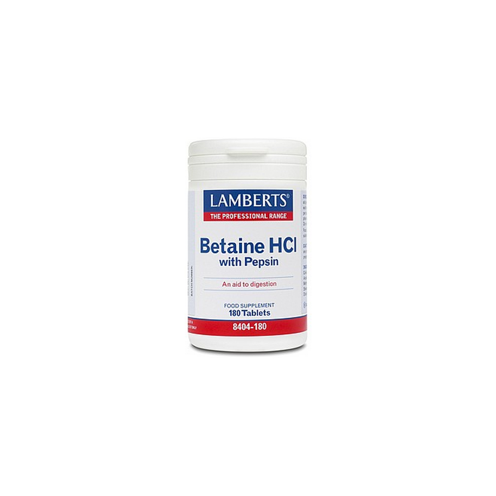 Betaína HCL 324mg / Pepsina 5 mg Betaína HCL 324mg / Pepsina 5 mg