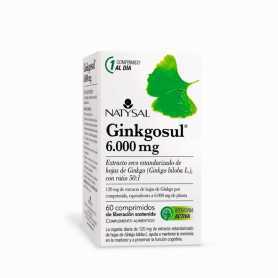 Ginkgosul® 60 Cápsulas. Natysal