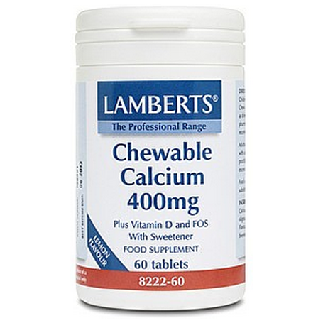 Calcio Masticable 400 mg