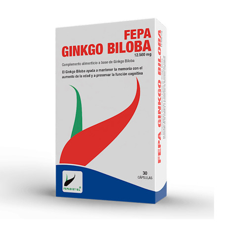 Fepa - Ginkgo Biloba 30 cápsulas. Fepadiet