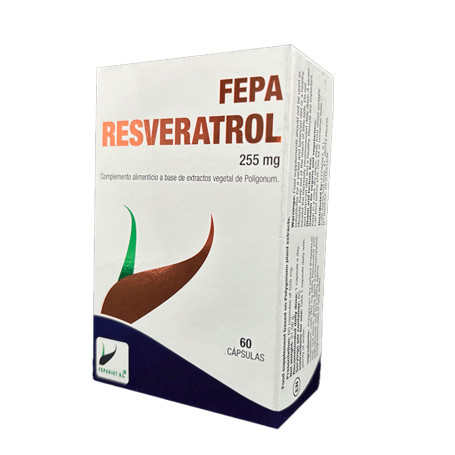 Fepa - Resveratrol 260 mg. 60 cápsulas. Fepadiet