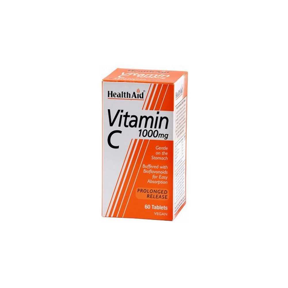 Vitamina C 1.000mg + bioflavdes 60compr. HealthAid Vitamina C 1.000mg + bioflavdes 60compr. HealthAid