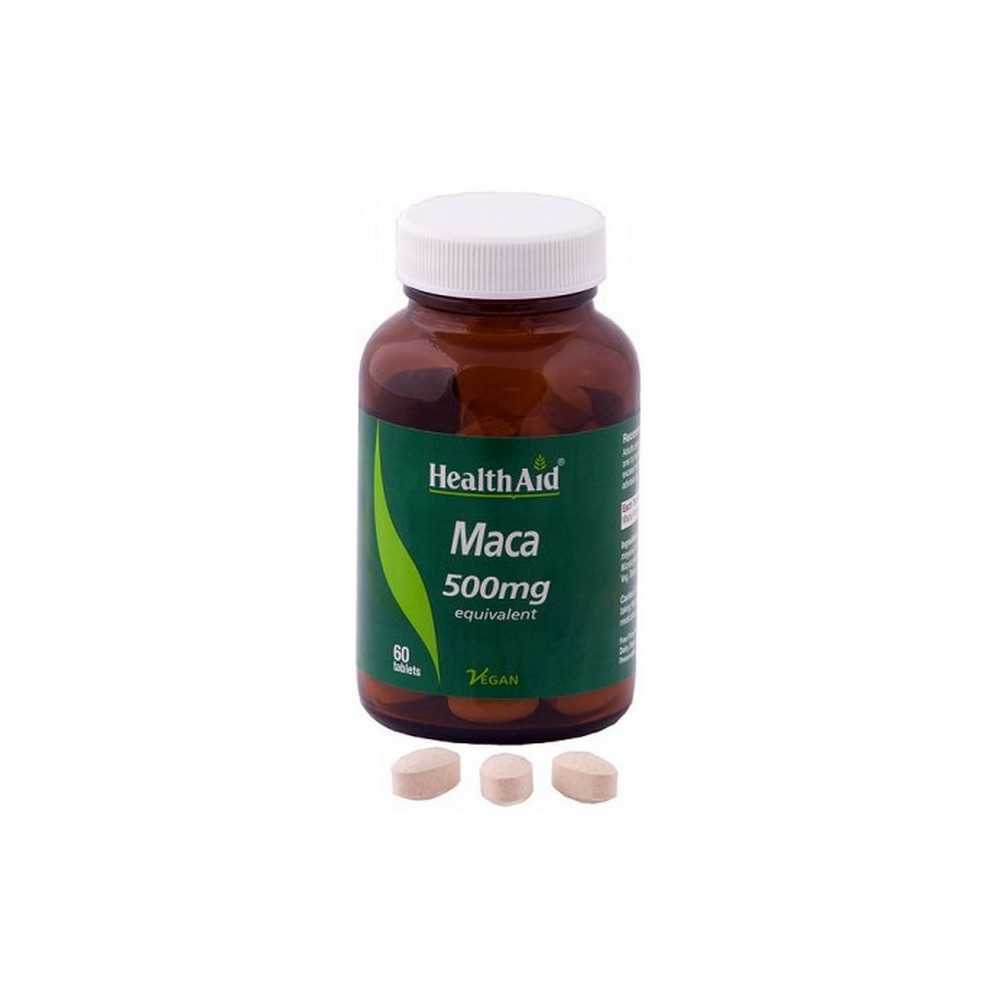 Maca 100mg 60 compr. HealthAid Maca 100mg 60 compr. HealthAid