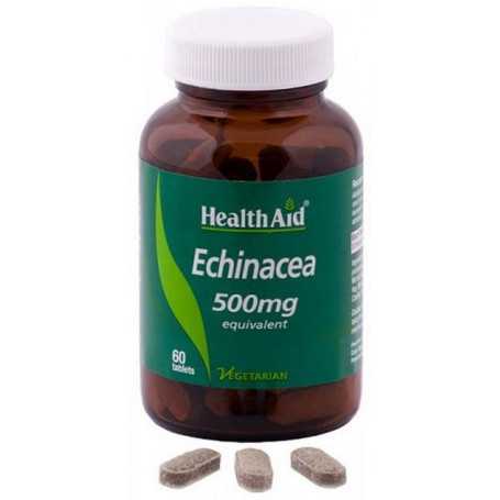 Equinácea 500mg de polvo 60 compr. HealthAid