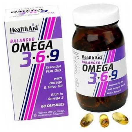 Omega 3-6-9 60 cáps. HealthAid