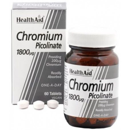 Cromo (picolinato) 200ug con niacina 60 comp.