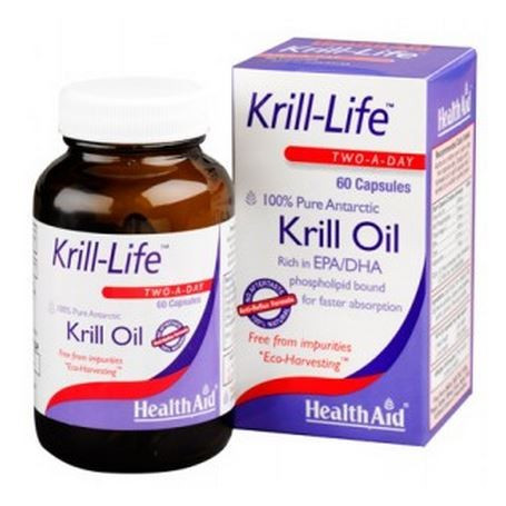 Krill-Life - Aceite de Krill 60 cáps. HealthAid