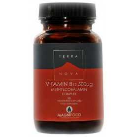 Vitamina B12 500ug Complex 50 cáps. Terranova