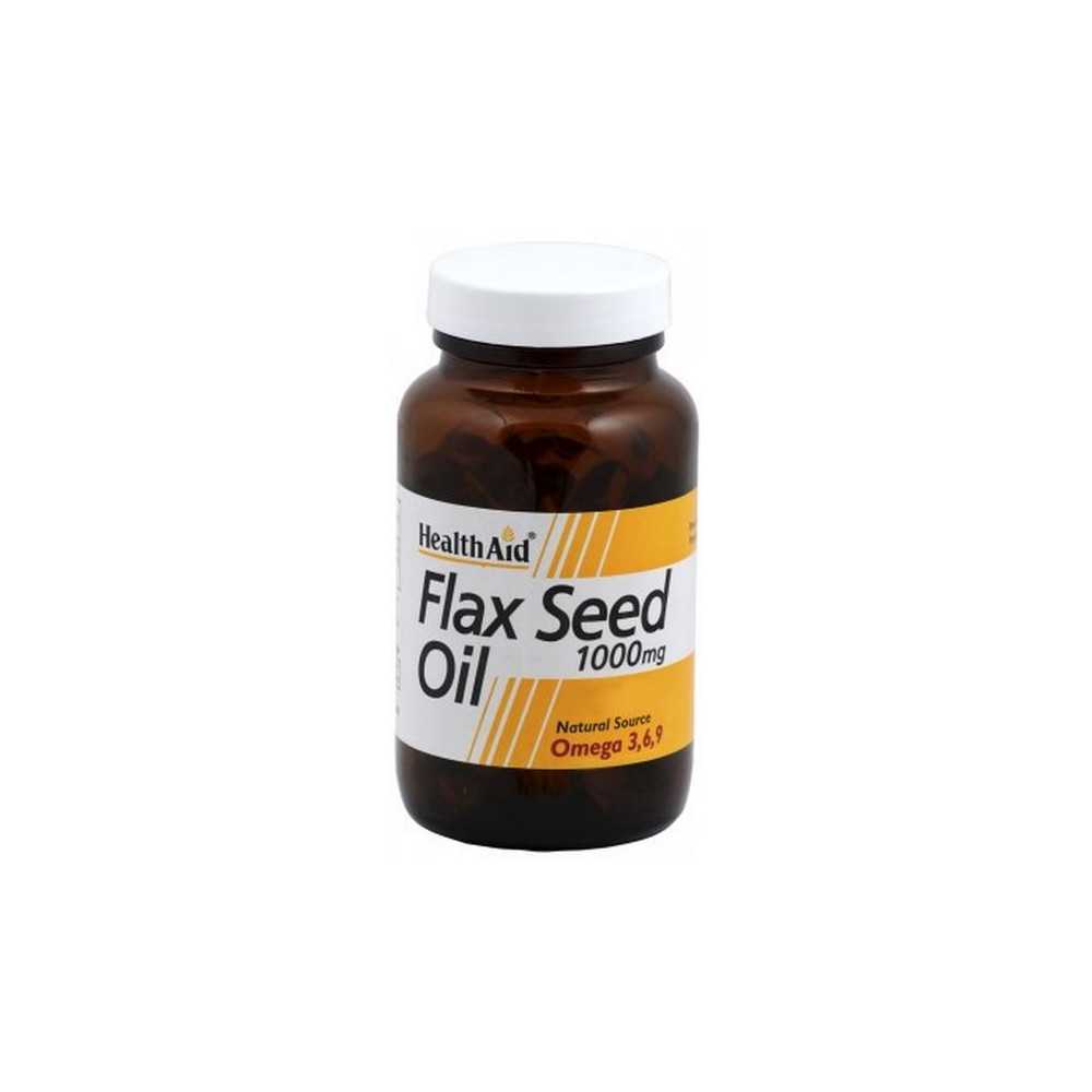 Aceite de Linaza 1.000mg 60 cáps. HealthAid Aceite de Linaza 1.000mg 60 cáps. HealthAid