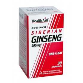 Ginseng Siberiano 250mg 30 cáps.  HealthAid