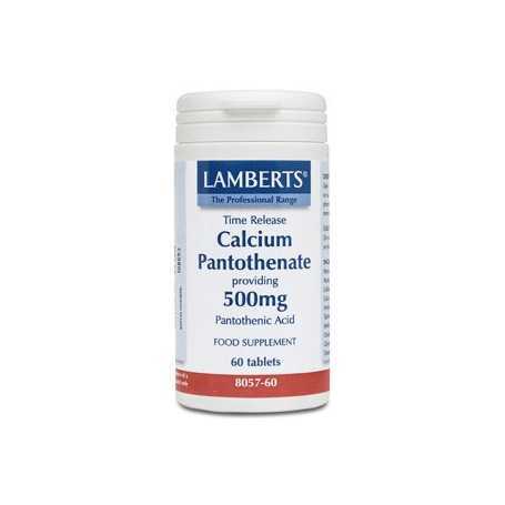 Pantotenato de Calcio 500mg Liberacion sostenida